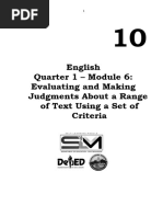 English 10 Quarter 1 Module 6