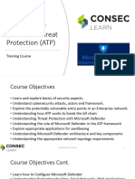 2-Microsoft Advanced Threat Protection TRAINING