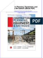 Instant Download Construction Planning Equipment and Methods 9th Edition Ebook PDF PDF Scribd