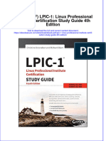 Full Download Ebook Ebook PDF Lpic 1 Linux Professional Institute Certification Study Guide 4th Edition PDF