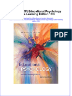 Instant Download Ebook PDF Educational Psychology Active Learning Edition 13th PDF Scribd