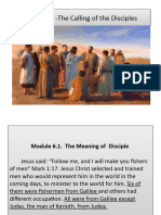 Module 6 The Calling of The Disciples