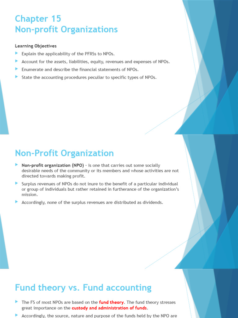 Types and Objectives of NPOs | PDF | Business | Law
