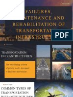 BCE312 (1546) Failures, Maintenance, and Rehabilitation of Transportation