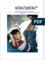 Instant Download Developing Person Through The Life Span 10th Edition Ebook PDF PDF Scribd