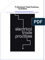 Instant Download Ebook PDF Electrical Trade Practices 1st Edition PDF Scribd