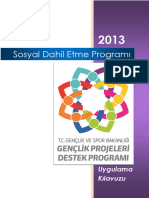 GPDP 2013 Sosyal Dahi̇l Etme Programi