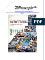 Full Download Ebook Ebook PDF Macroeconomics 4th Edition by Paul Krugman PDF