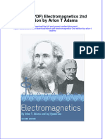 Instant Download Ebook PDF Electromagnetics 2nd Edition by Arlon T Adams PDF Scribd