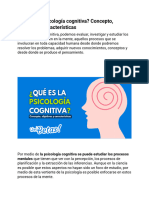 Qué Es La Psicología Cognitiva