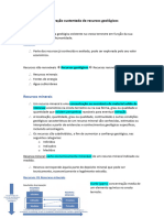 Exploração Sustentada de Recursos Geológicos