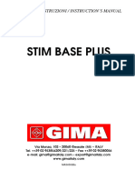 Stim Base Plus: Manuale D'Istruzioni / Instruction'S Manual