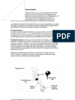 Medicion de La Presion Arterial