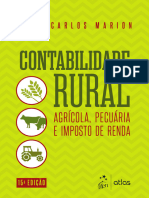 Plano de Contas Contabilidade Rural Livro
