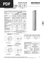 Dual-Band Panel Dual Polarization Half-Power Beam Width Adjust. Electr. Downtilt Integrated Combiner