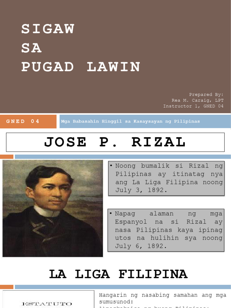 Sigaw Sa Pugad Lawin | PDF