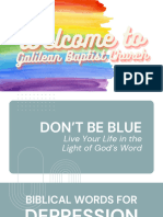 Don't Be Blue