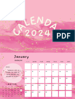 Pink Calendar