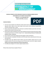 Panduan Peserta Webinar Series Online Fundamentals of Obesity Management