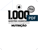 Leia Trecho 1000 Questoes Nutri 2020