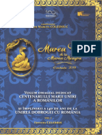 Marea Unire Marea Neagra Vol I 2018