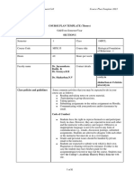 Biological foundations-MPS135-Courseplan