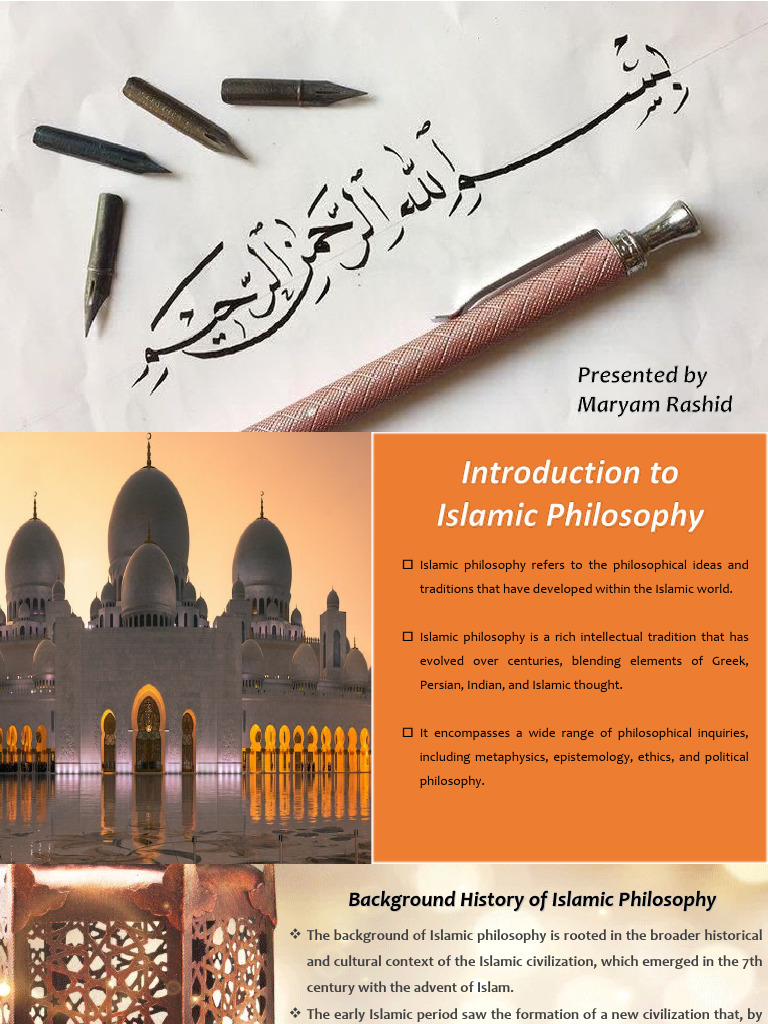 Overview of Islamic Philosophy Concepts | PDF | Islamic Philosophy ...