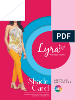 Lyra Digital Shade Card 2023-24