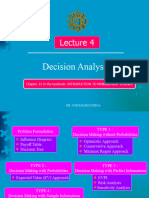 Lecture 4-Decision Analysis