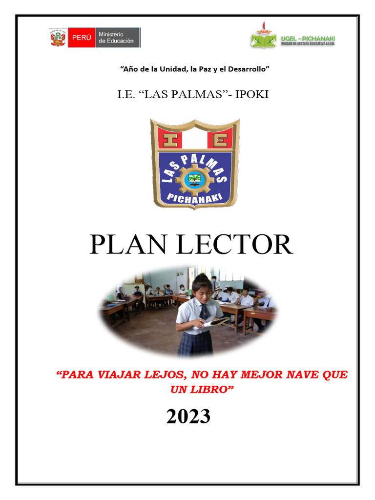 Plan Lector - 2023 | PDF | Comprensión lectora | Educación primaria