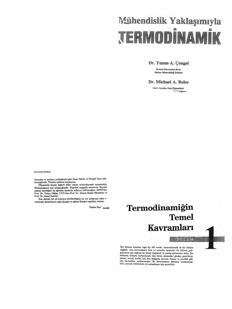 Termodinamik Yunus Cengel | PDF