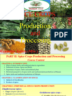 CH 1 To 2 Spices Introduction & Classification