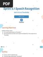 DP L8 Sprint 5.1 Speech Recognition App