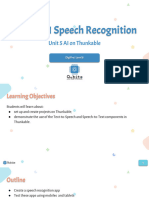 DP L8 Sprint 5.1 Speech Recognition App
