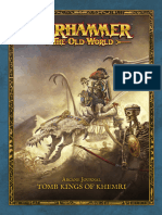 Arcane Journal - Tomb Kings of Khemri