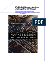 Full Download Ebook Ebook PDF Market Design Auctions and Matching The Mit Press PDF
