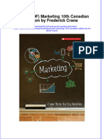 Full Download Ebook Ebook PDF Marketing 10th Canadian Edition by Frederick Crane PDF