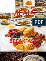 Meals Refeições