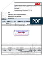 Cable Schedule For Thermal Cycle Rev3 03012017