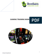 Gaming Training Manual