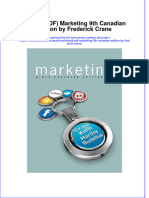 Full Download Ebook Ebook PDF Marketing 9th Canadian Edition by Frederick Crane PDF