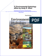 Instant Download Ebook PDF Environmental Hydrology 3rd Edition by Andy D Ward PDF Scribd