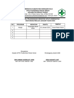 Contoh Jadwal Kegiatan Bulanan Per Program