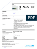 PVC Control Cables Unshielded: Technical Data Sheet