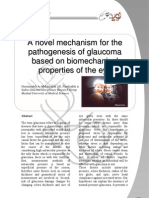 1-5 - A Novel Mechanism For The Pa Tho Genesis of Glaucoma B