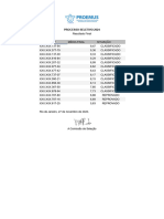 Proemus 2024 - Processo Seletivo - Resultado Final