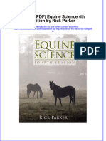 Instant Download Ebook PDF Equine Science 4th Edition by Rick Parker PDF Scribd