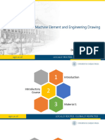 A. Introduction To Mechanical Element and Drawing