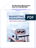Full Download Ebook Ebook PDF Marketing Management 3rd Edition by Greg Marshall PDF