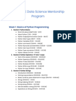 CampusX DSMP Syllabus